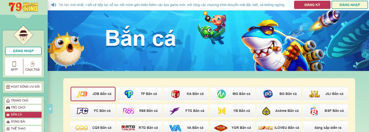 79king là cổng game bắn cá uy tín nhất 2025