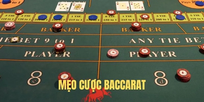 Mẹo cược Baccarat